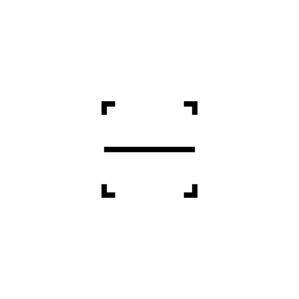 scan icon vector design templates
