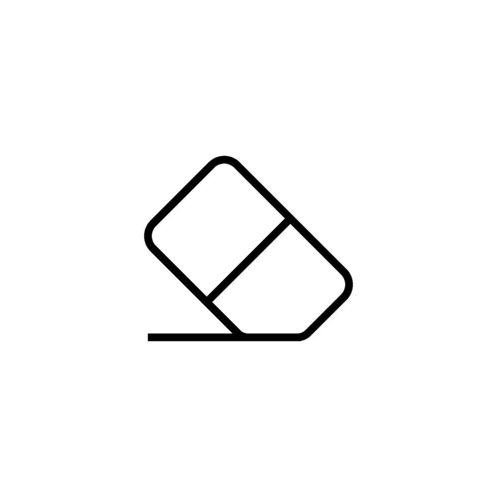 eraser icon vector design templates simple