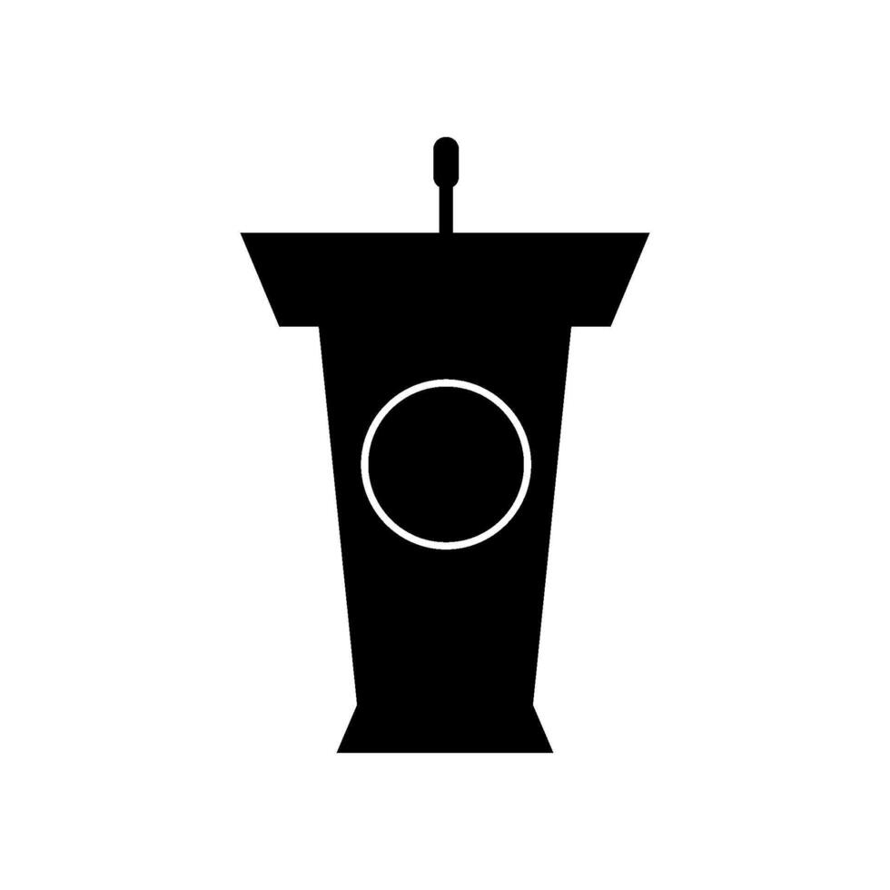 podium icon vector design template