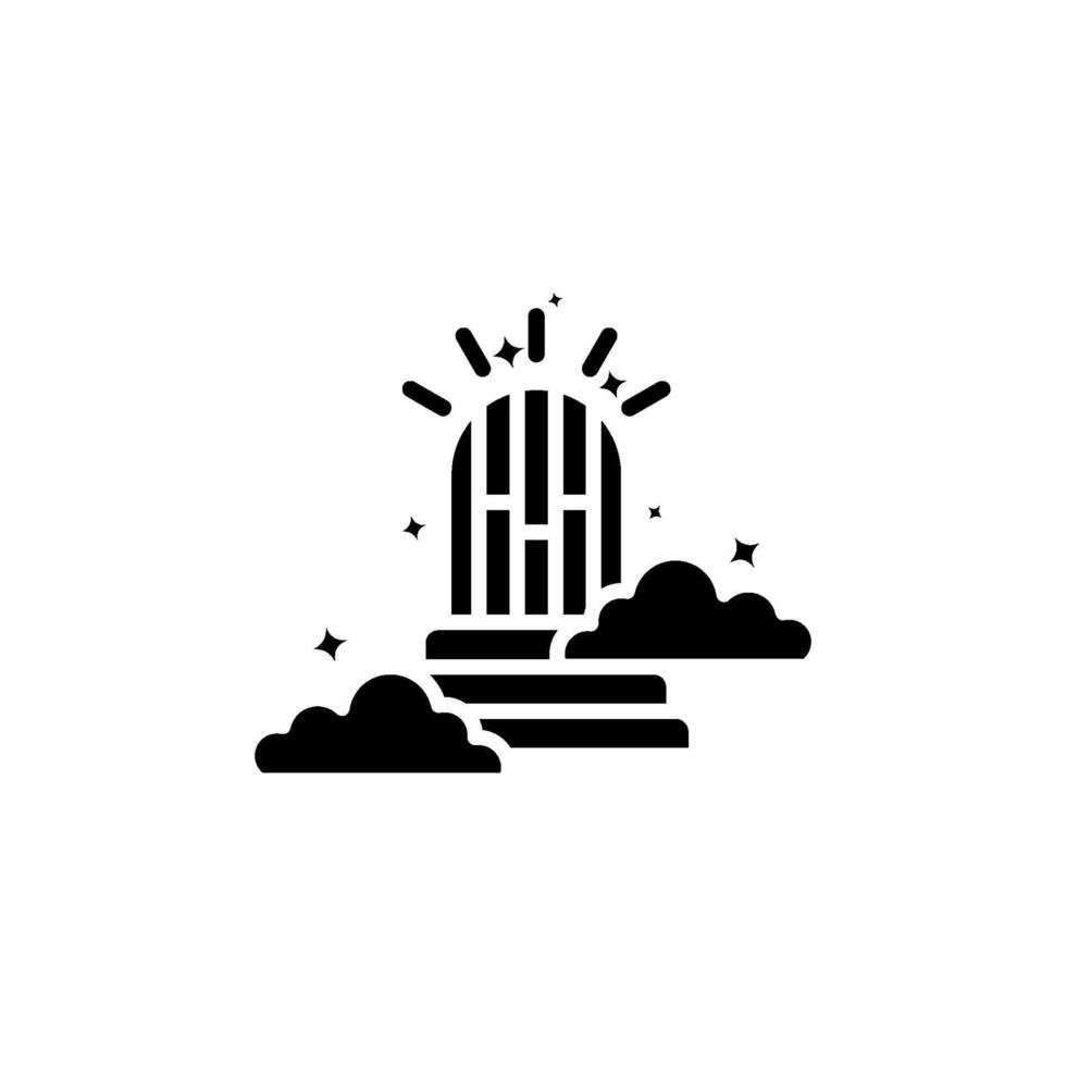 heaven icon vector design templates simple