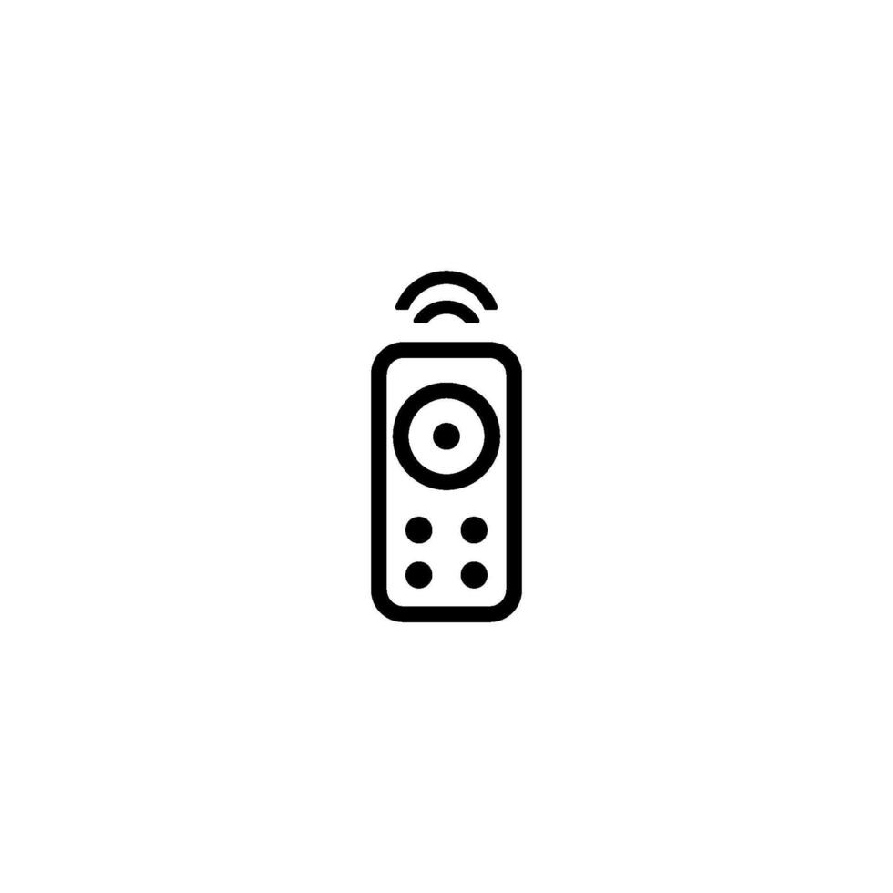 remote control icon vector design template