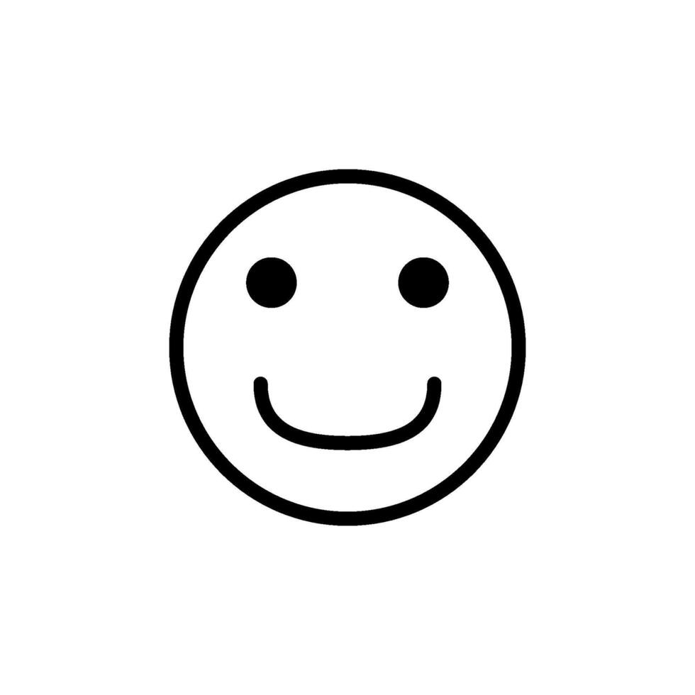 emoji estúpido de sonrisa icono vector diseño modelo