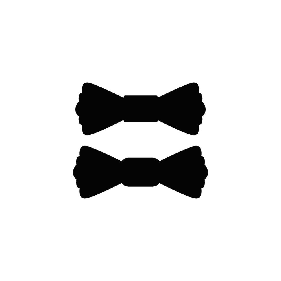 tie of bow tie icon vector design templates