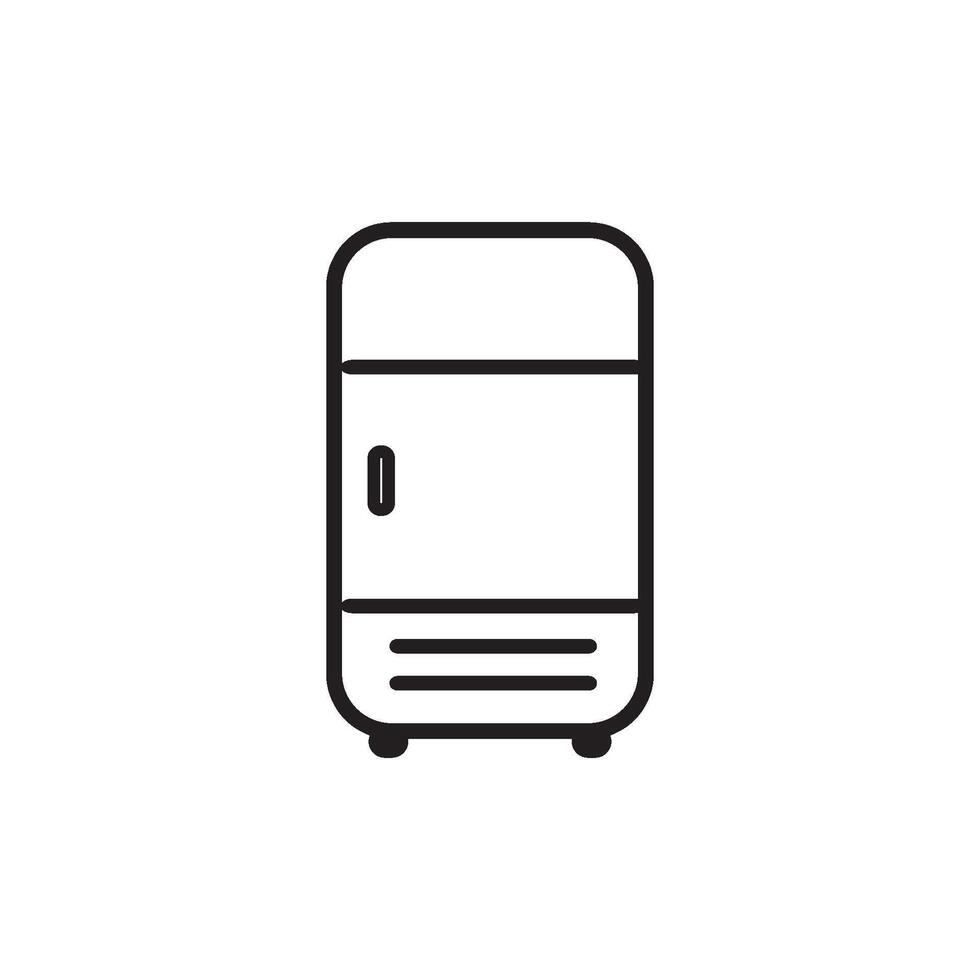 refrigerator icon vector design template