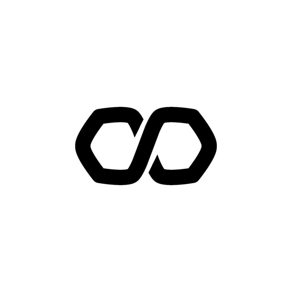 infinity icon vector design template