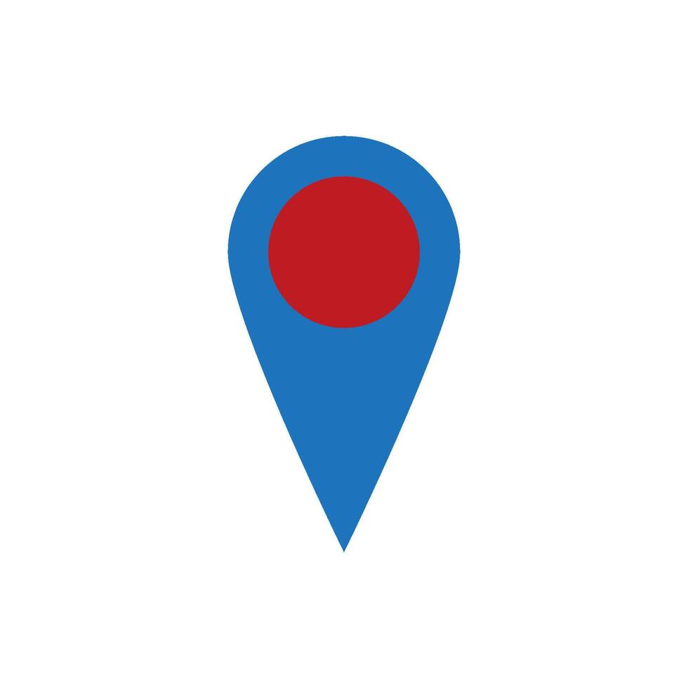 location  map pin icon vector design template