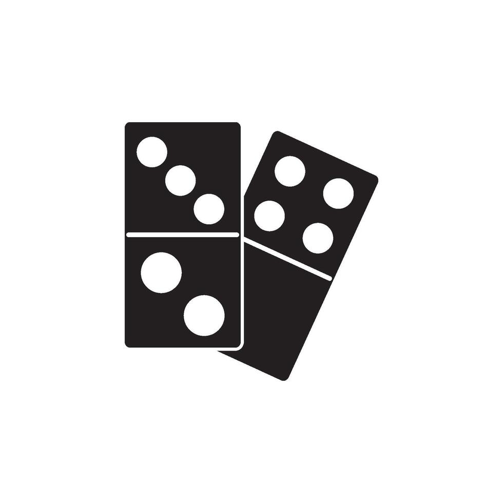 domino icon vector design templates
