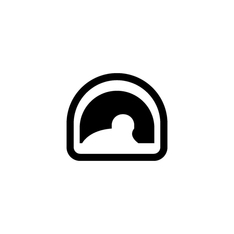 tunnel icon vector design templates