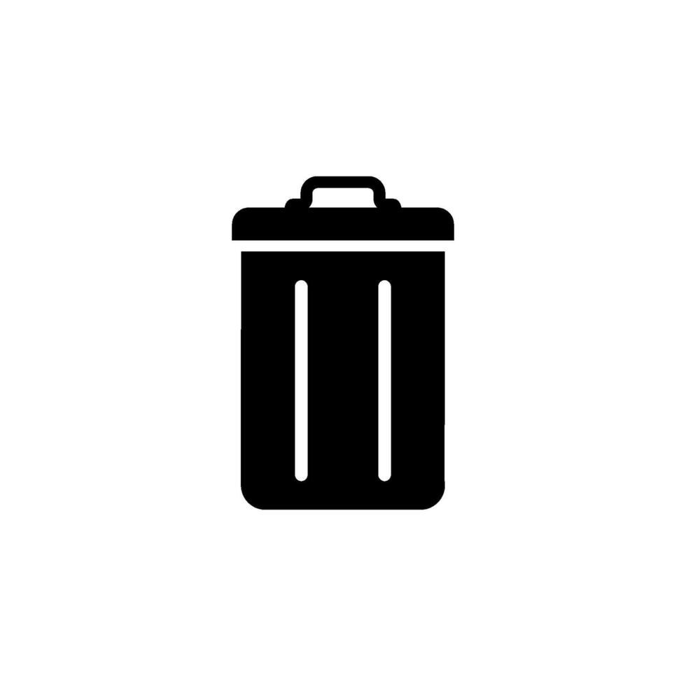 trash icon vector design templates