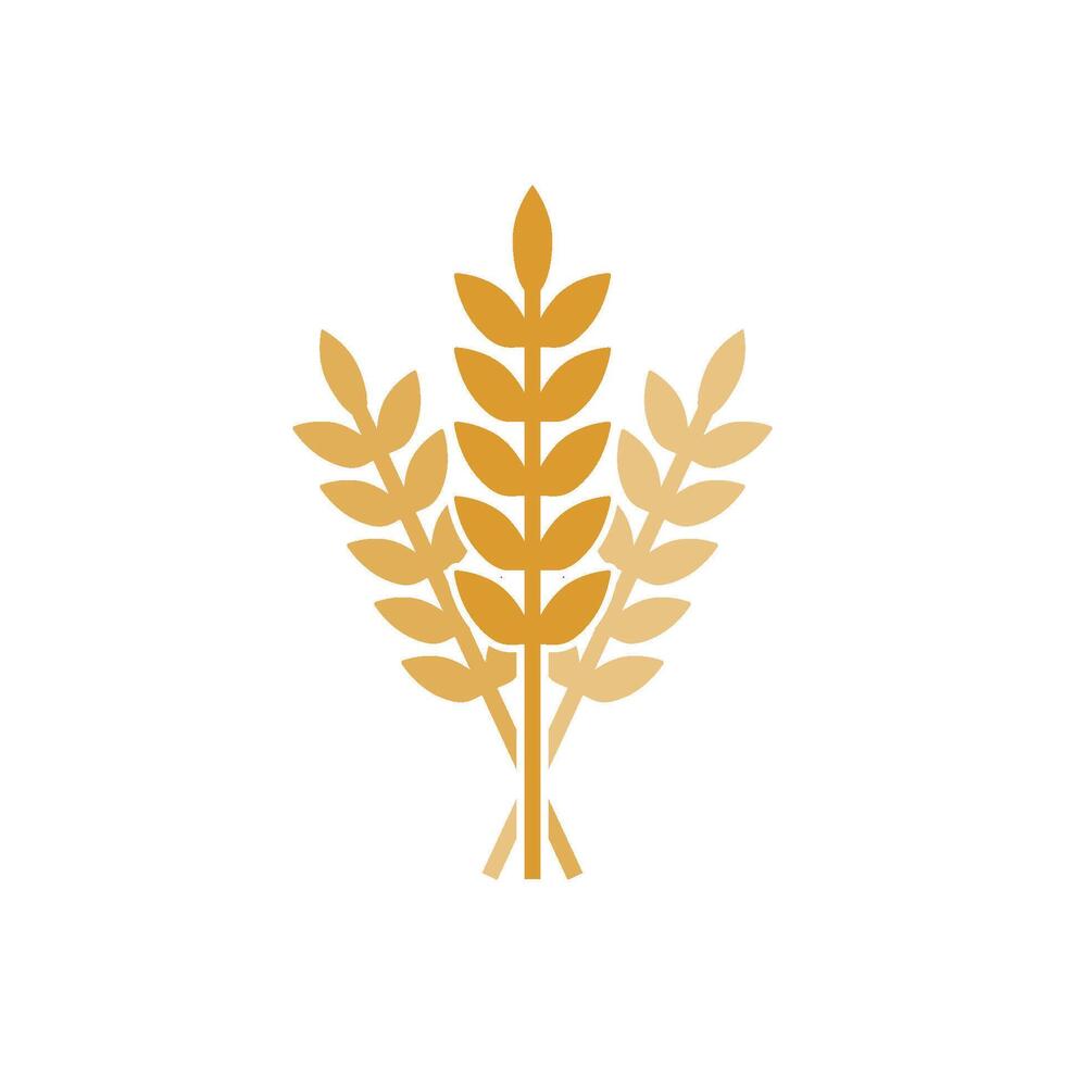 wheat icon vector design templates