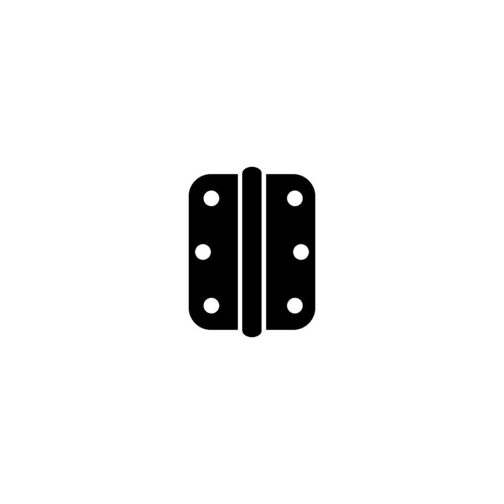 puerta bisagra icono vector diseño plantillas