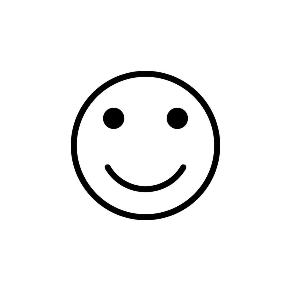 emoji estúpido de sonrisa icono vector diseño modelo