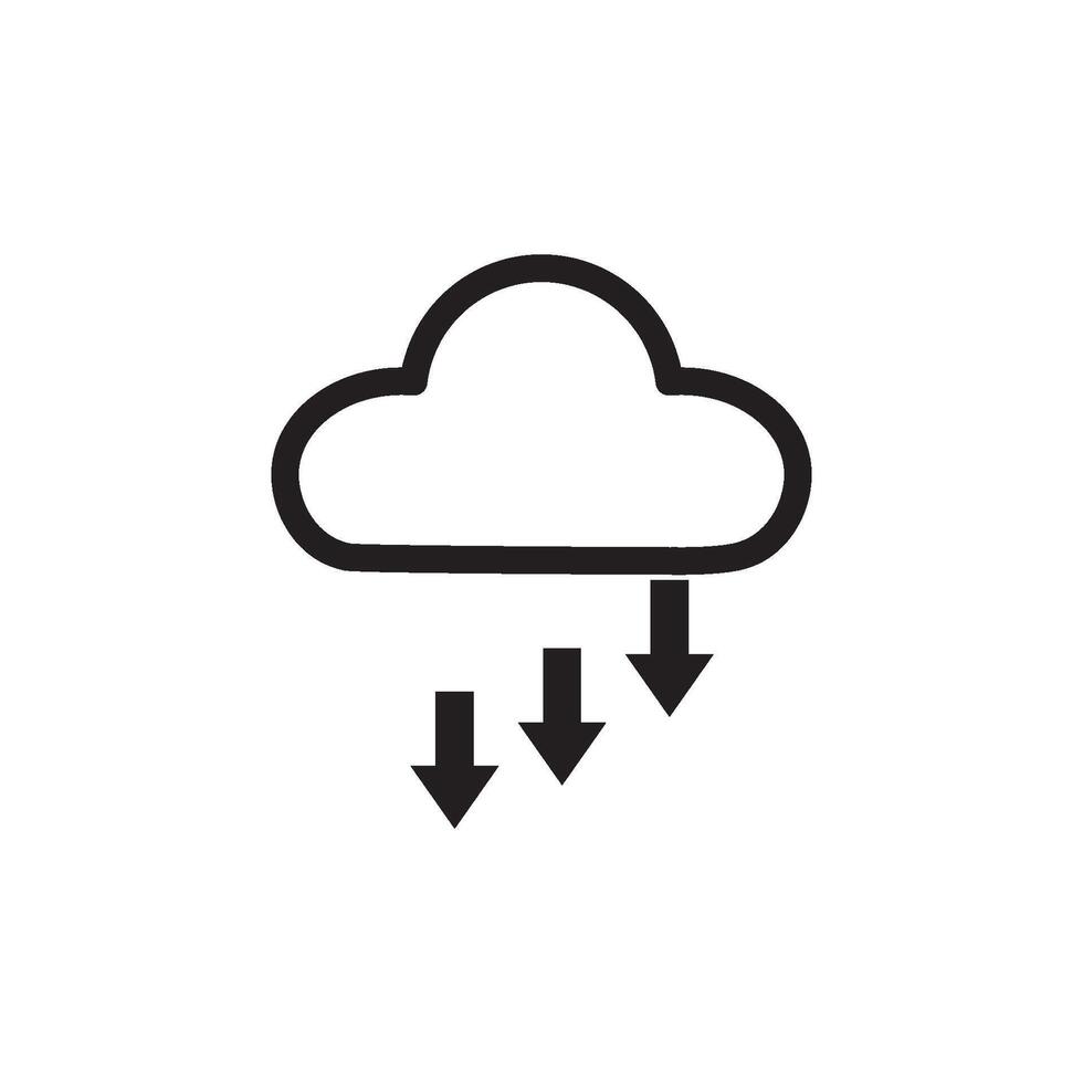 restore down icon vector design template