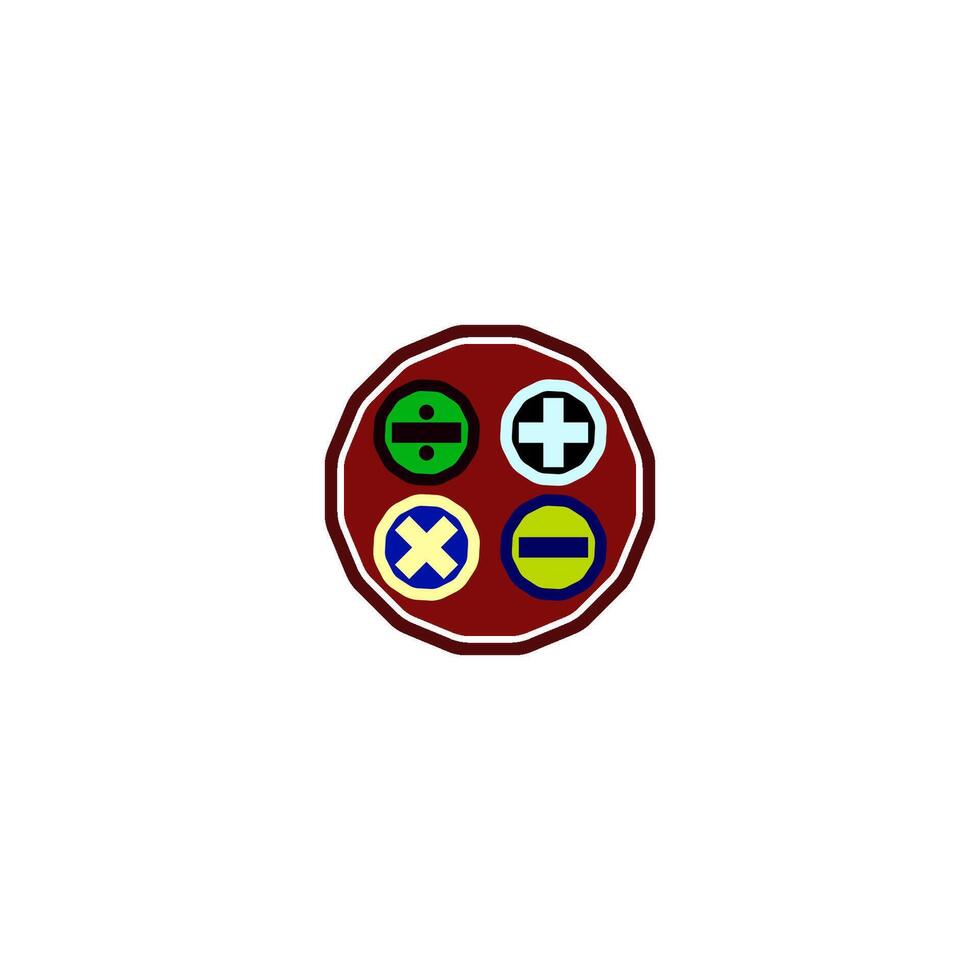 math icon vector design templates