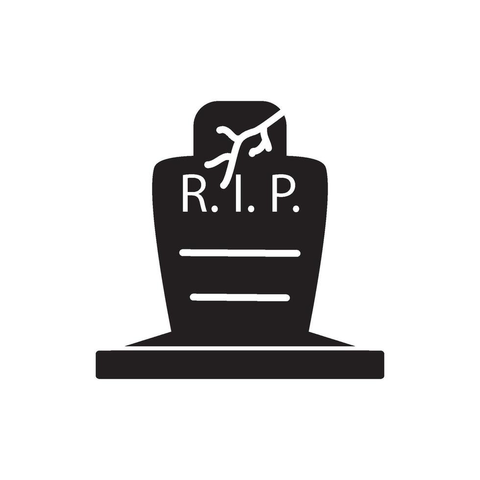 tombstone, gravestone, headstone, stone, tomb vector design template