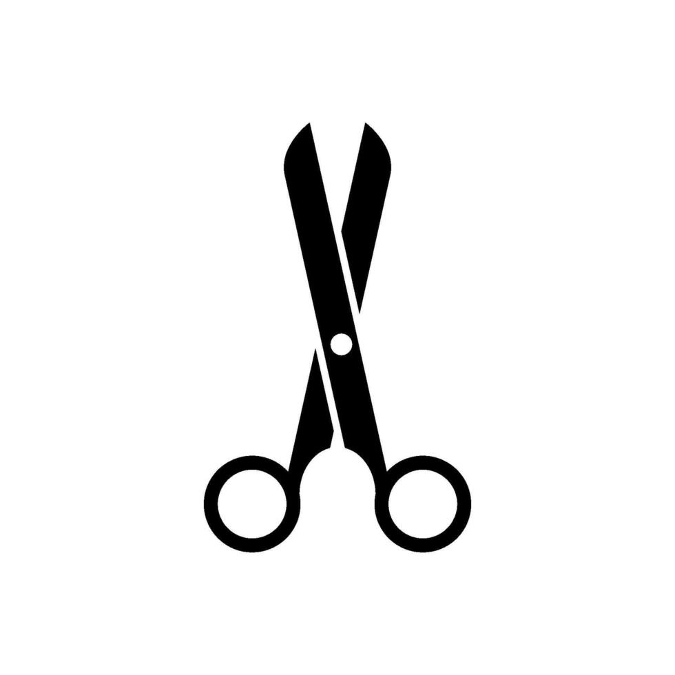 scissor icon vector design templates