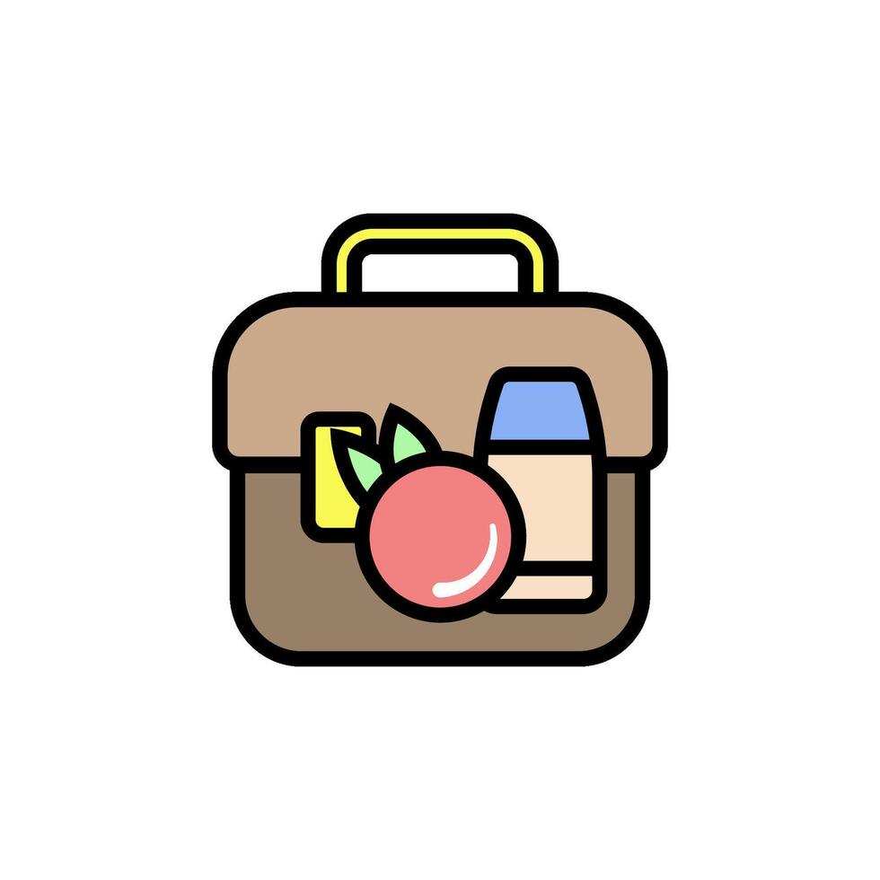 lunch box icon vector design templates simple