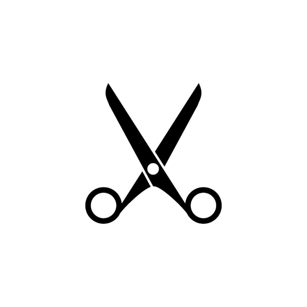 scissor icon vector design templates