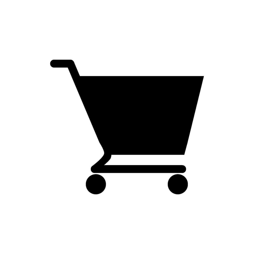 compras carro icono vector diseño modelo