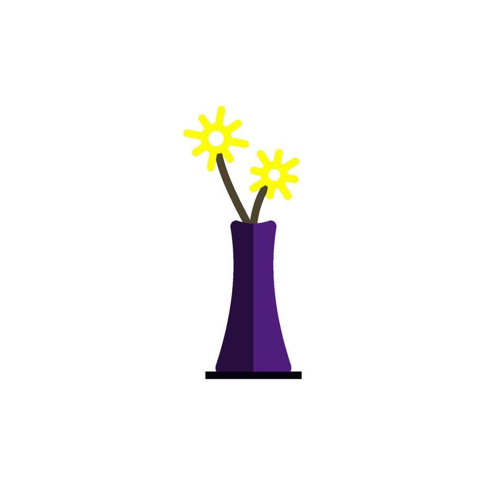 vase icon vector design templates