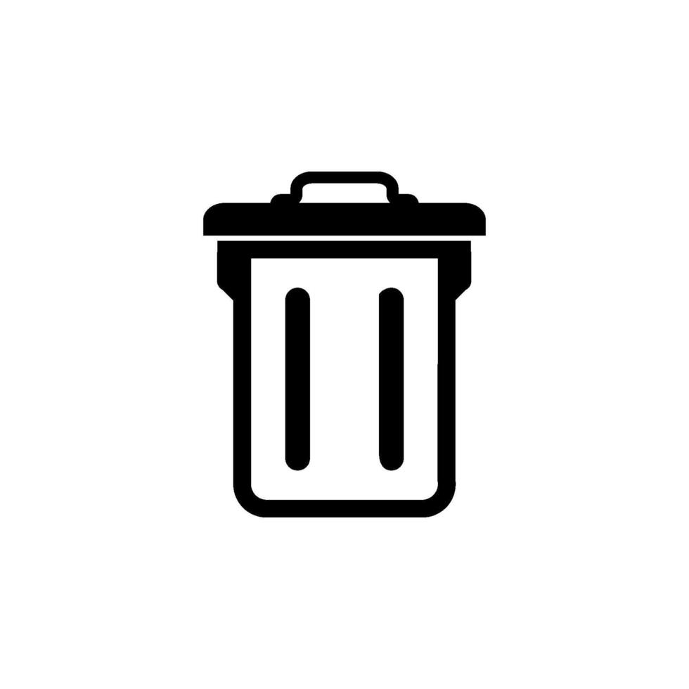 trash icon vector design templates