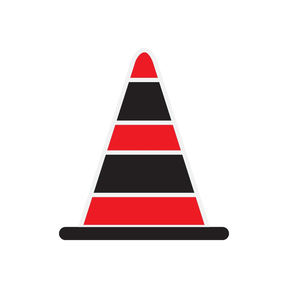 SAFETY CONE  icon vector design templates