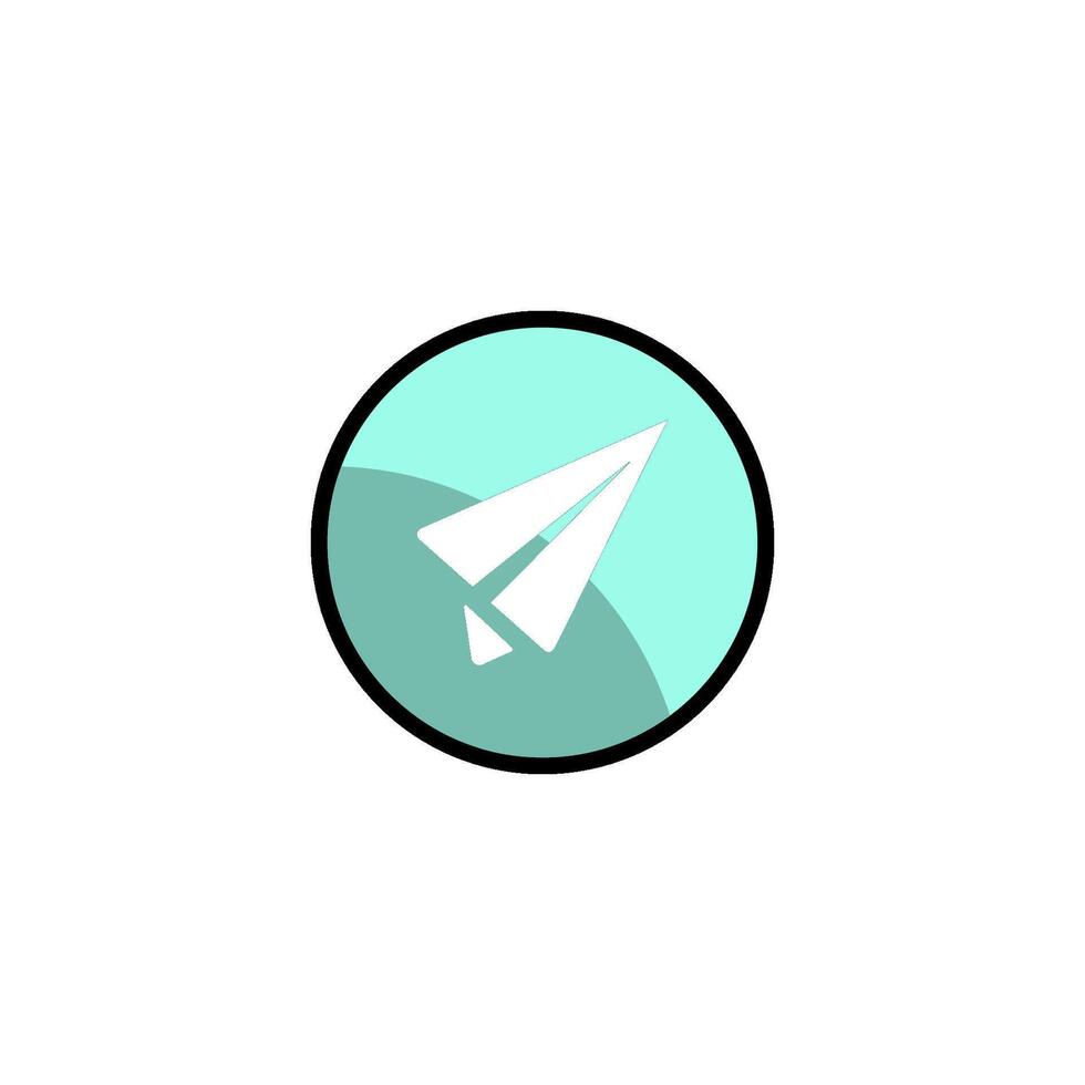 send icon vector design templates