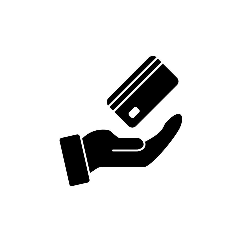 credit card concept line icon. Simple element illustration. credit card concept outline symbol design. vector