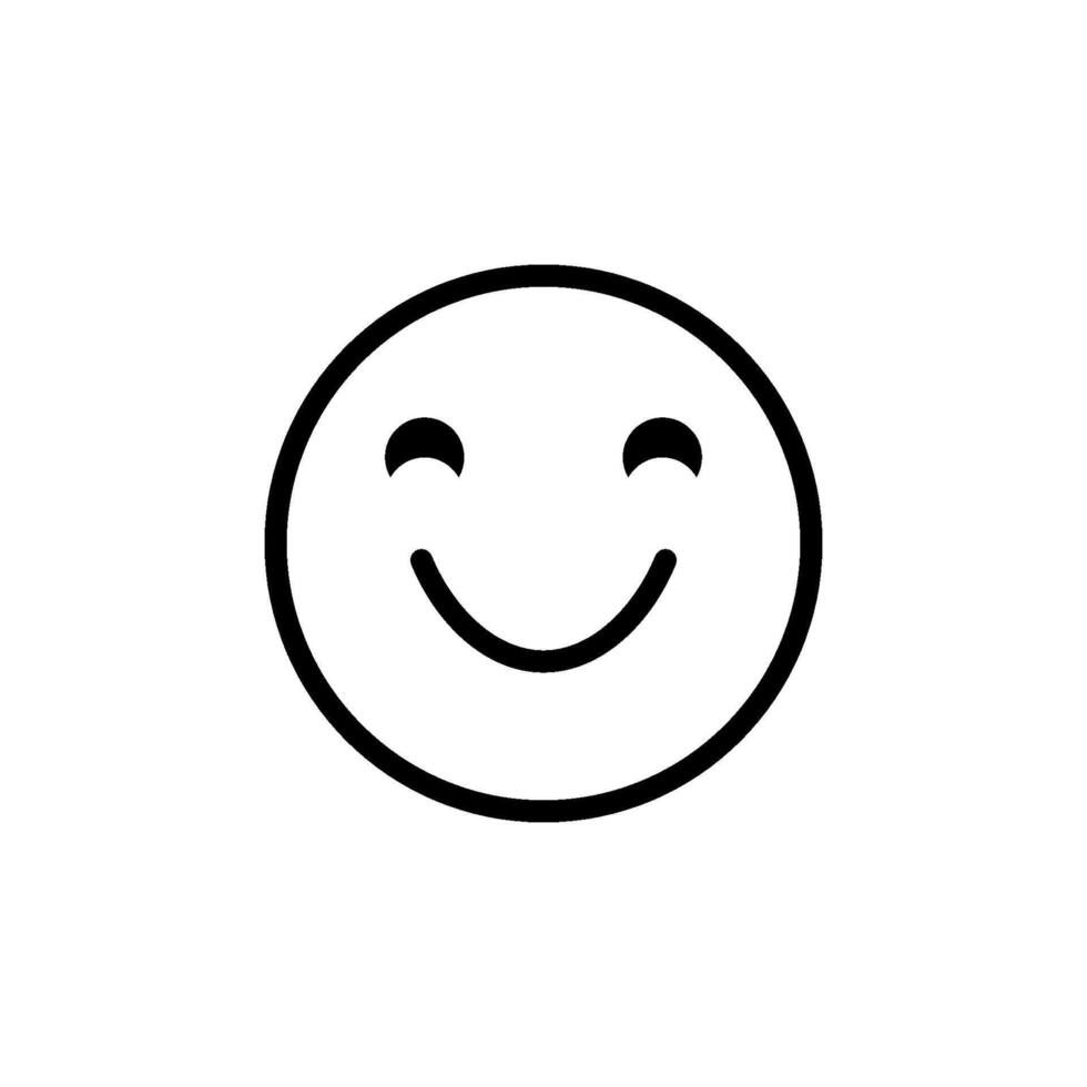 emoji estúpido de sonrisa icono vector diseño modelo