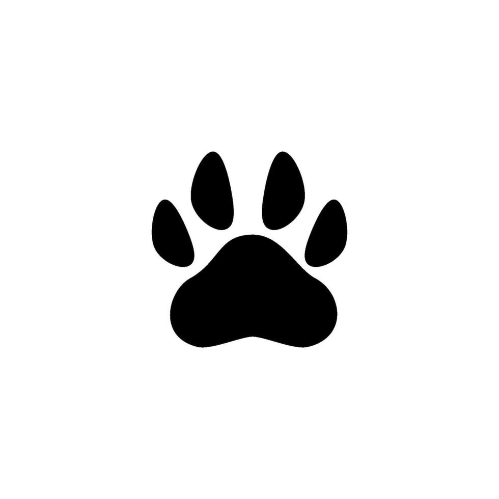 paw icon vector design template