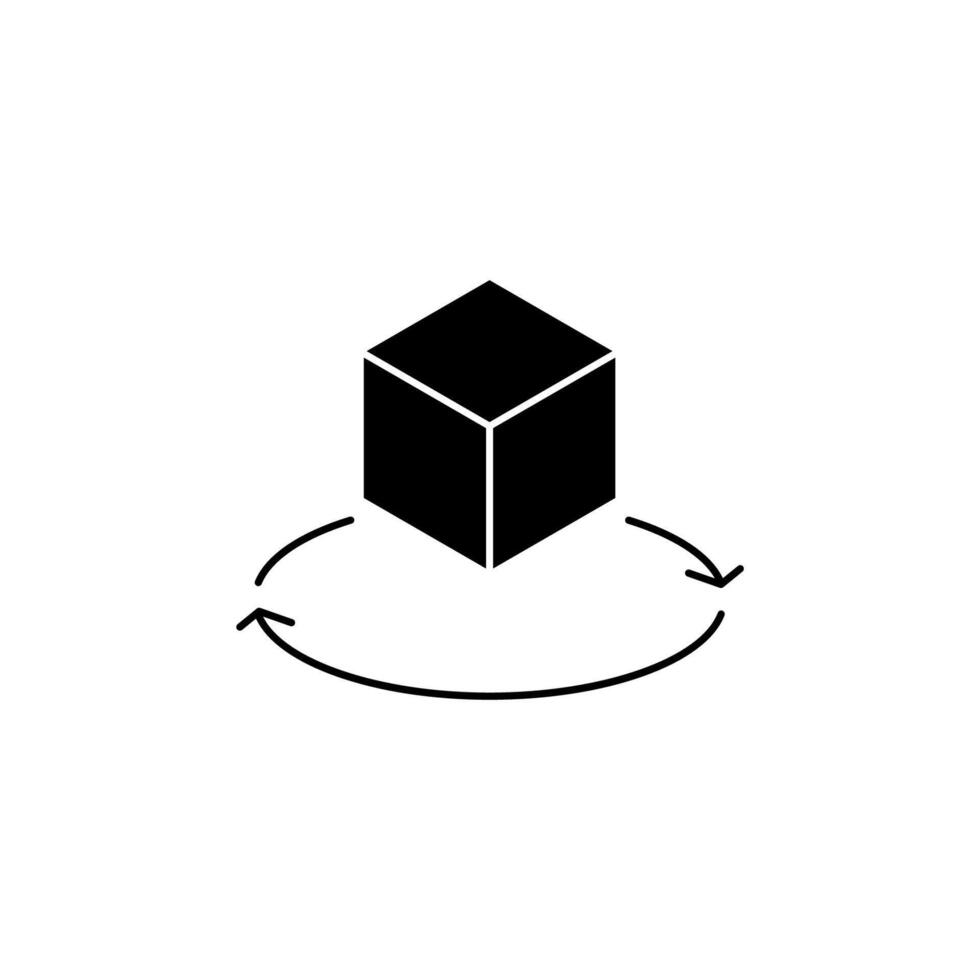 visualization concept line icon. Simple element illustration. visualization concept outline symbol design. vector