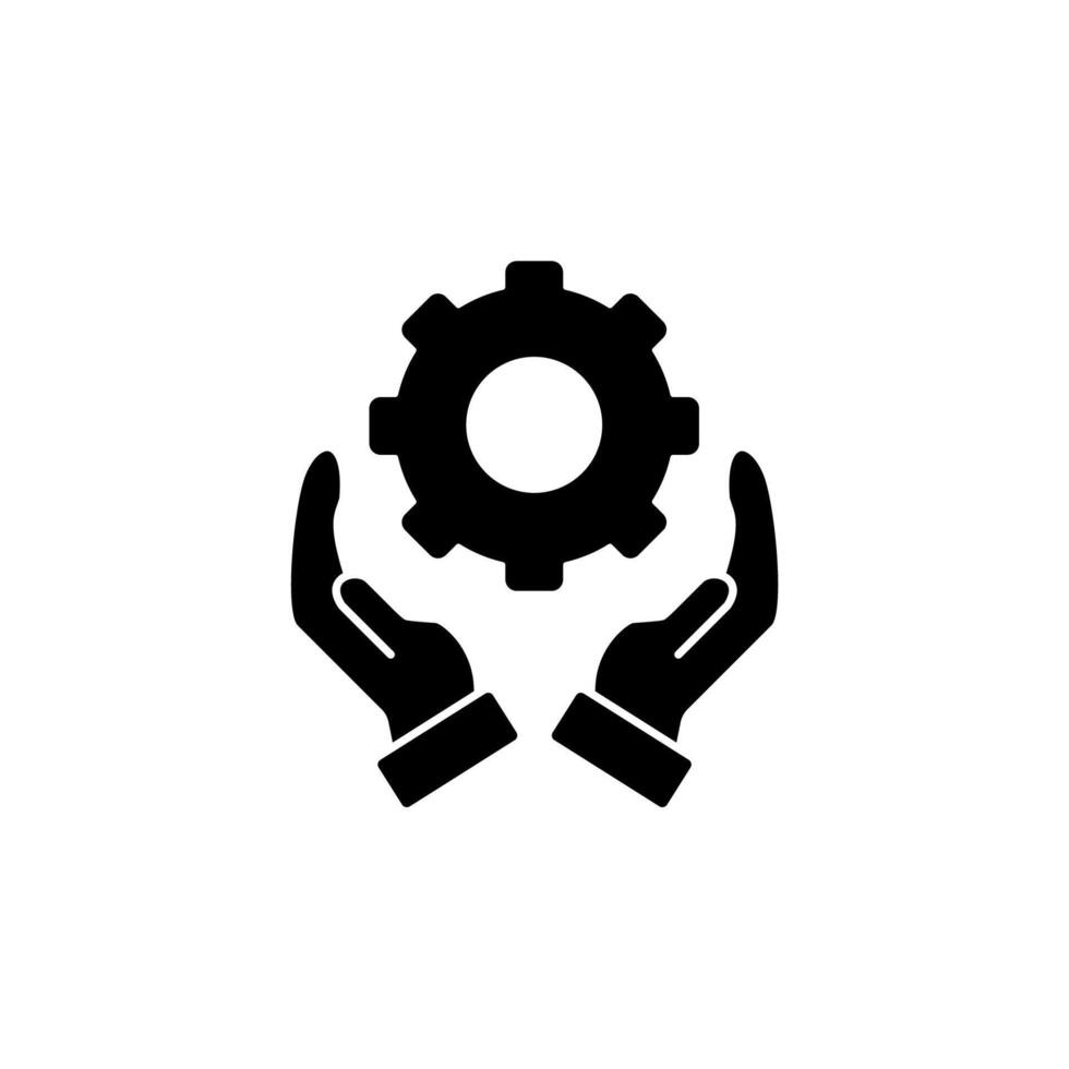 service concept line icon. Simple element illustration. service concept outline symbol design. vector