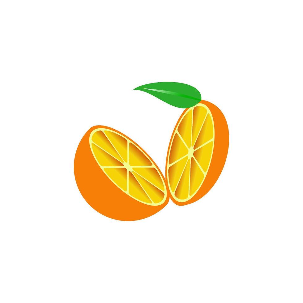 naranja icono vector diseño plantillas