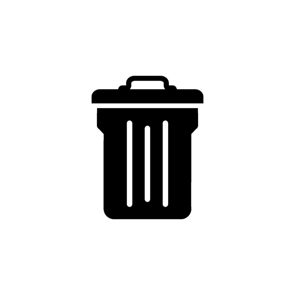 trash icon vector design templates