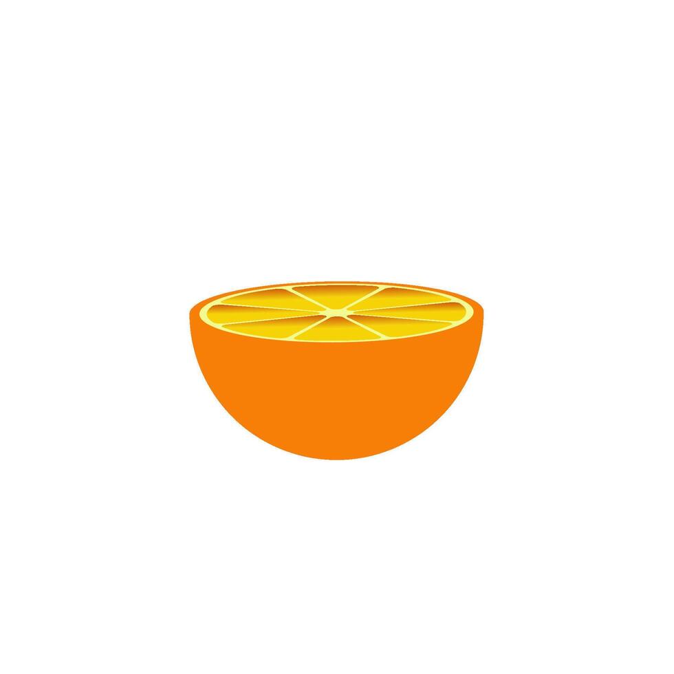 naranja icono vector diseño plantillas