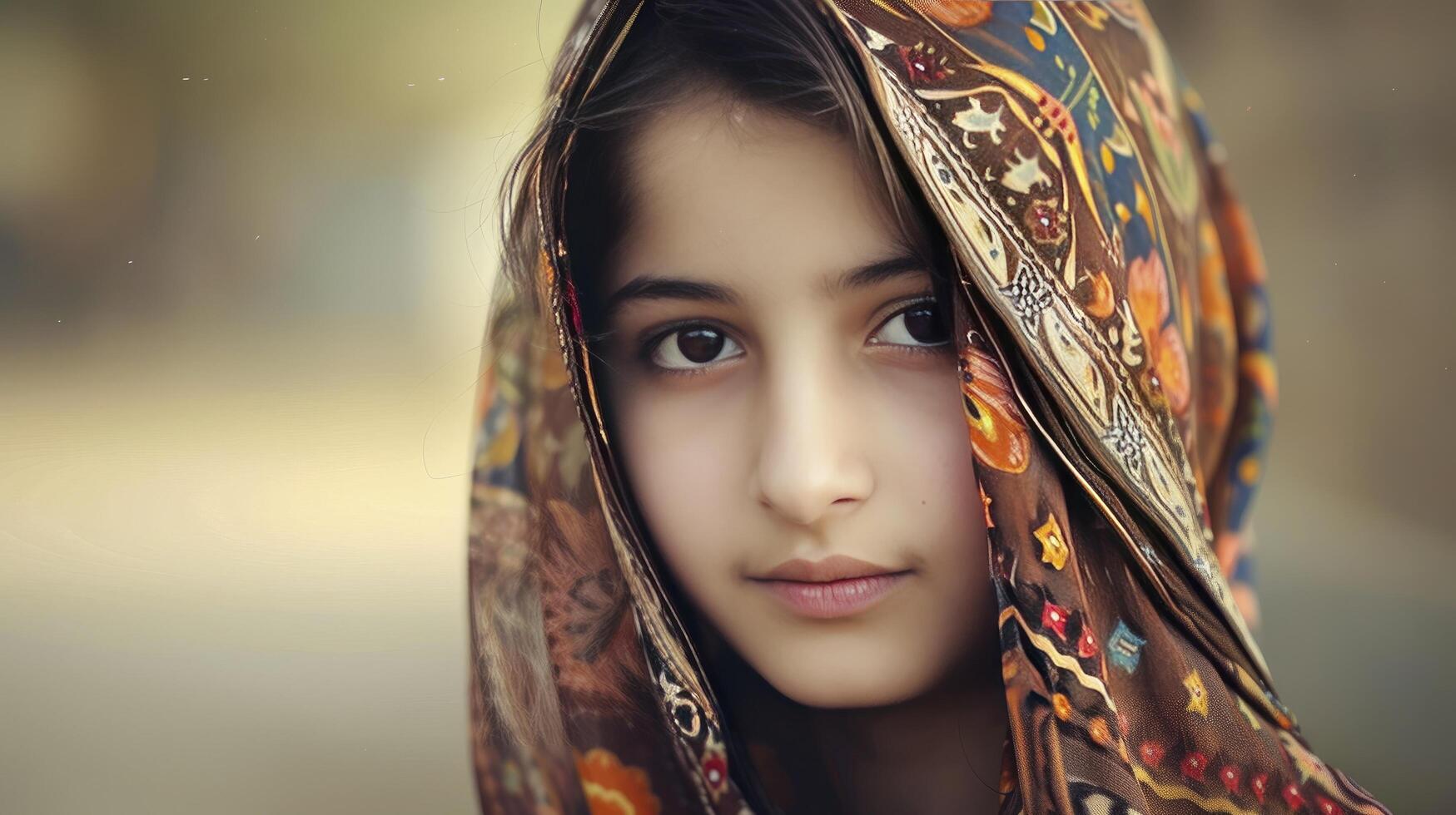 AI generated A beautiful Pakistani girl photo