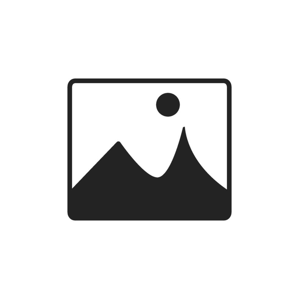 picture  icon vector design template
