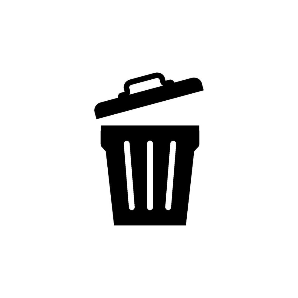 trash icon vector design templates