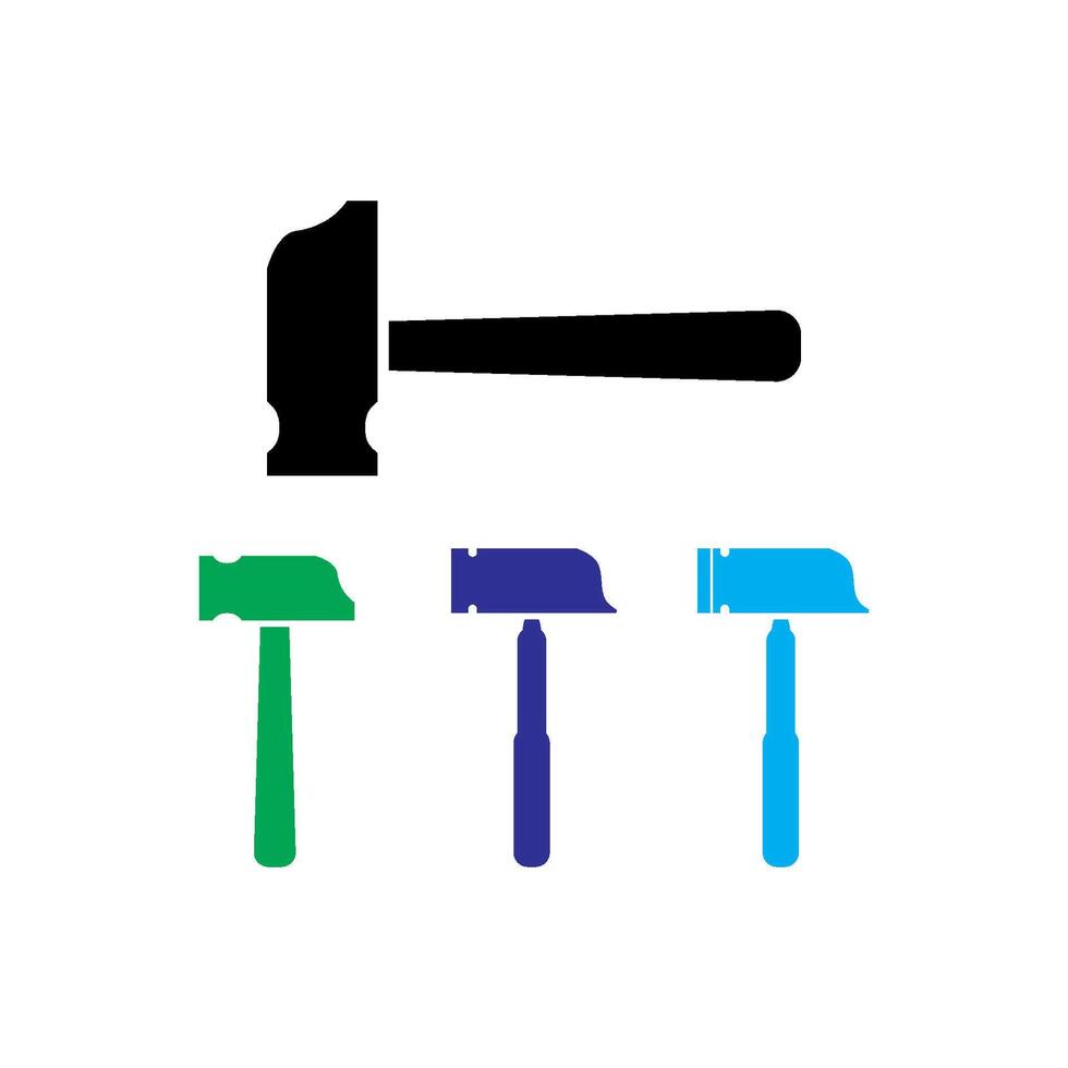 hammer  icon vector design template