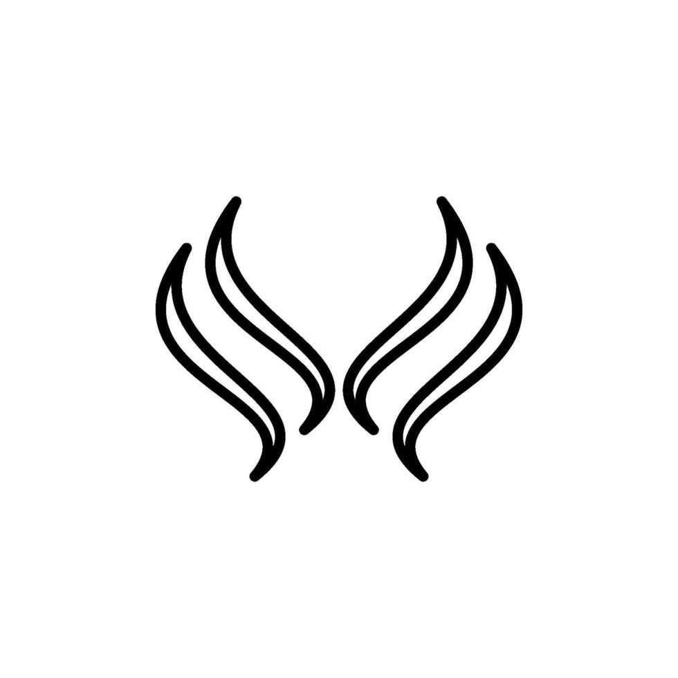 hair icon vector design templates simple