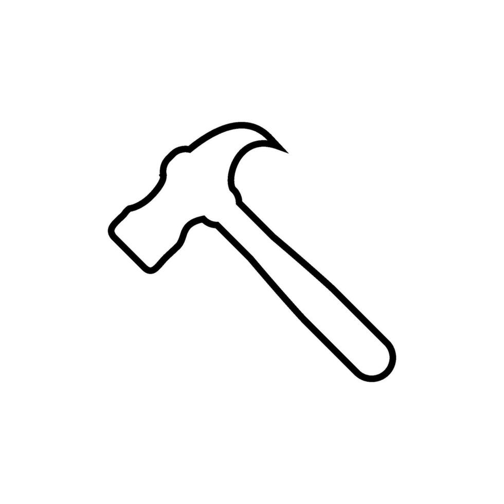 hammer  icon vector design template