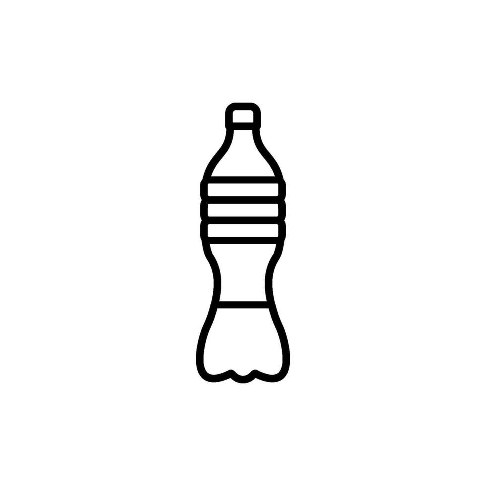 el plastico botella icono vector diseño plantillas