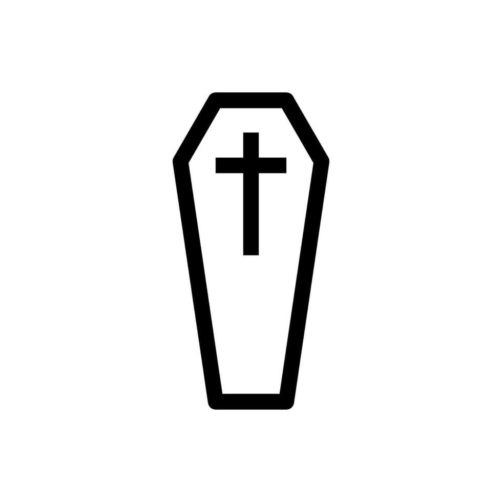 coffin icon vector design templates