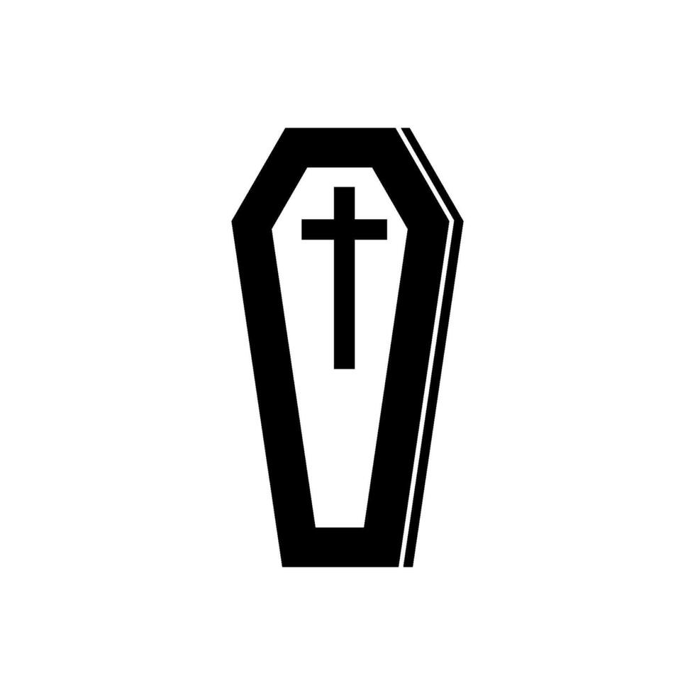 coffin icon vector design templates