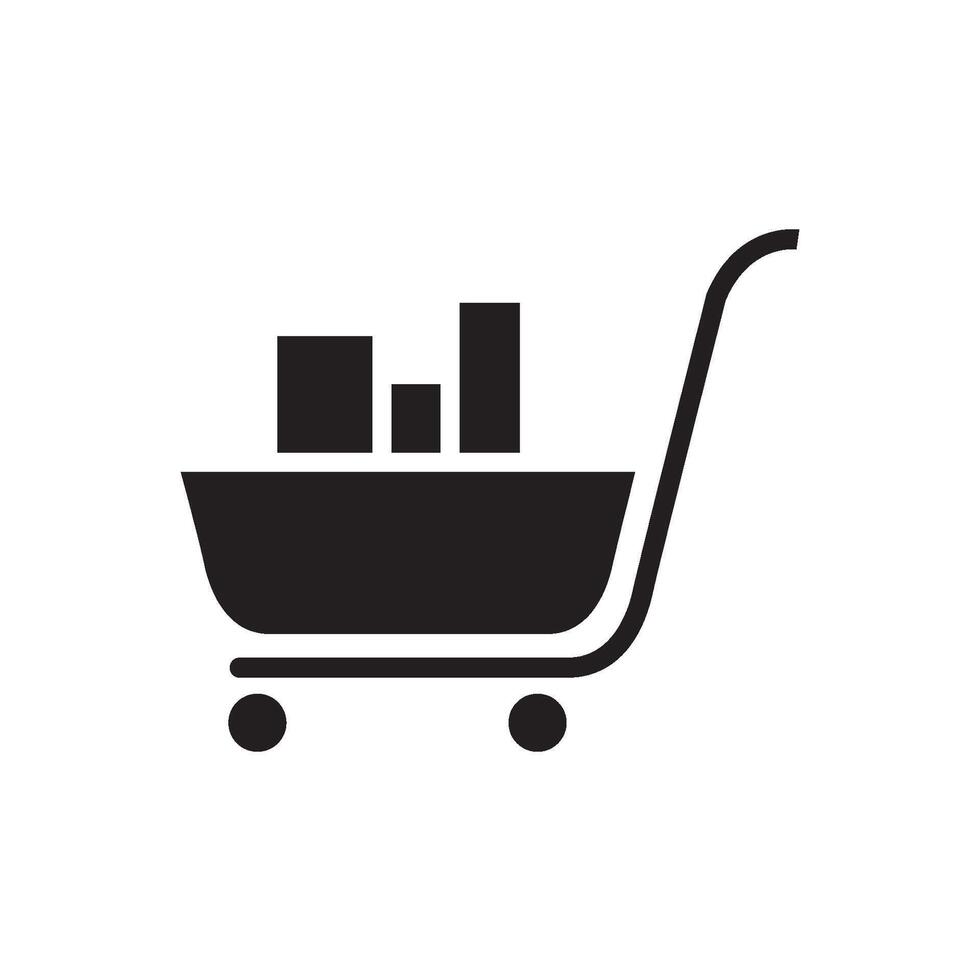 shopping cart icon design vector templates
