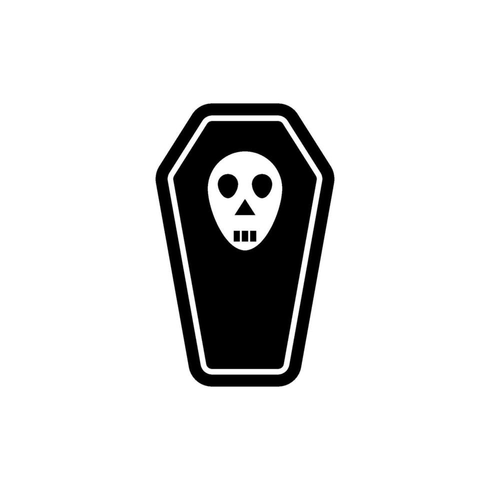 coffin icon vector design templates