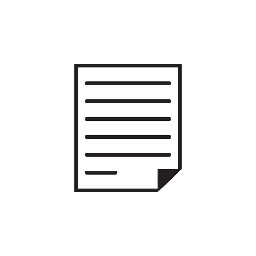 paper Brochure catalog icon vector design template