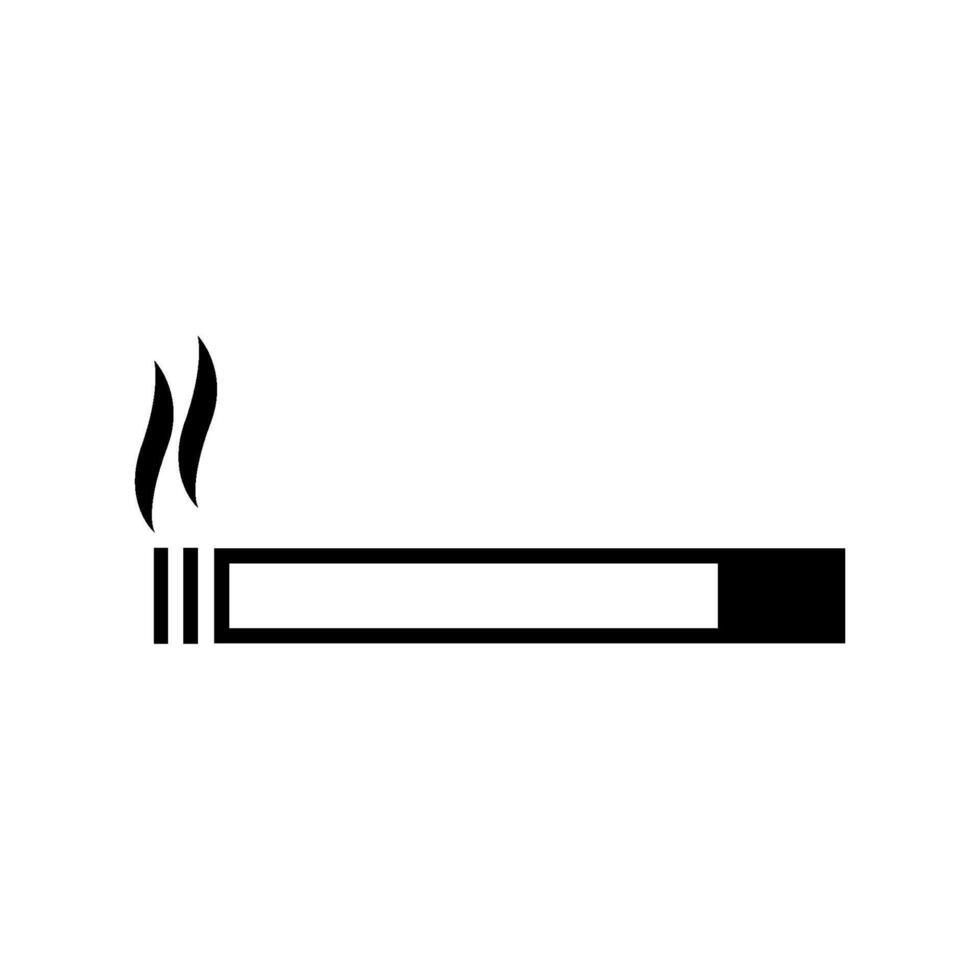 cigarrillo icono vector diseño plantillas