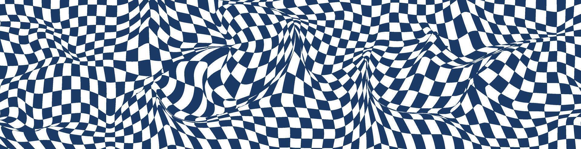 Abstract background with flowing wave lines in blue and white. dynamic pattern and fluid aesthetic. Flat vector illustration isolated on white background.