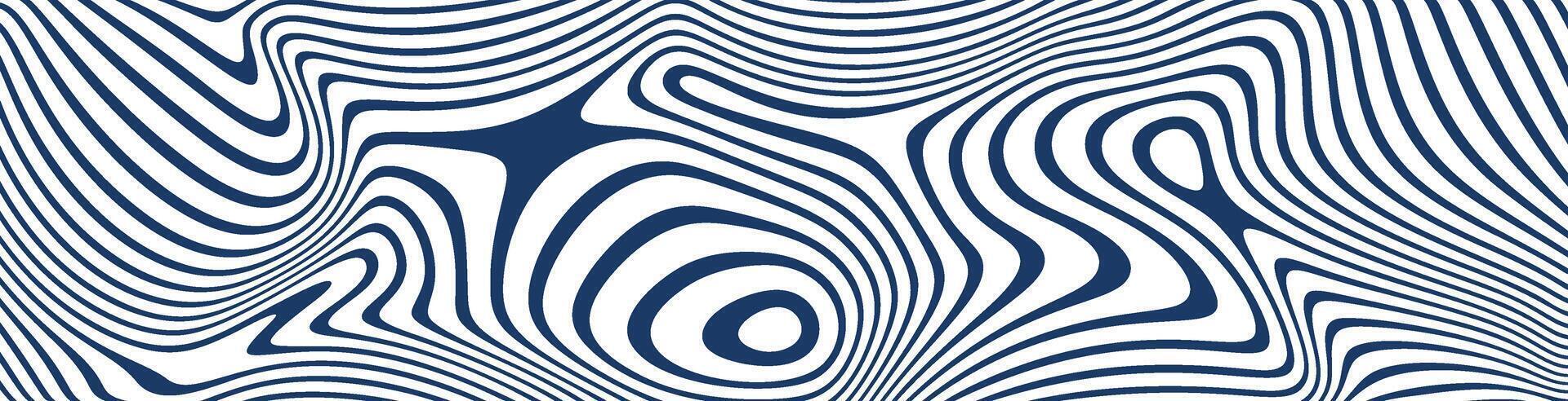 Abstract background with flowing wave lines in blue and white. dynamic pattern and fluid aesthetic. Flat vector illustration isolated on white background.